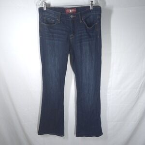 Lucky Brand Sofia Boot Jeans Womens Size 12 / 31 Regular Dark‎ Wash Denim